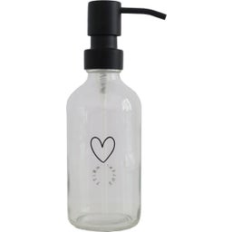 Eulenschnitt Seifenspender Herz transparent - 250 ml