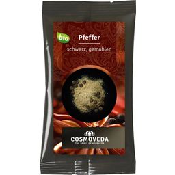 Cosmoveda Pfeffer schwarz gemahlen Bio - 10 g