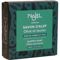 Najel Aleppo-Seife Amber & Oud - 150 g