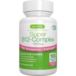 Igennus Super B12-Complex 1000 µg - 180 Tabletten