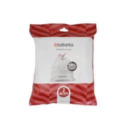 PerfectFit Müllbeutel für Bo Touch Bin - Spenderverpackung - 20-25L (J) - 40 Stück