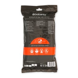 PerfectFit Müllbeutel für Bo Touch Bin - Spenderverpackung - 12L (X) - 40 Stück