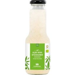 Aloe Vera Stückchen in Aloe Vera Saft Bio - 300 ml