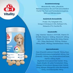 8in1 Multi Vitamin Tabletten - Welpen - 1 Stk
