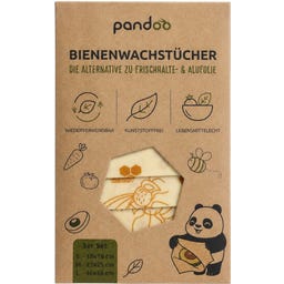 pandoo Bienenwachstücher Starter Set - 1 Set