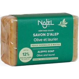 Najel Aleppo-Seife 12% Lbö. - 100 g