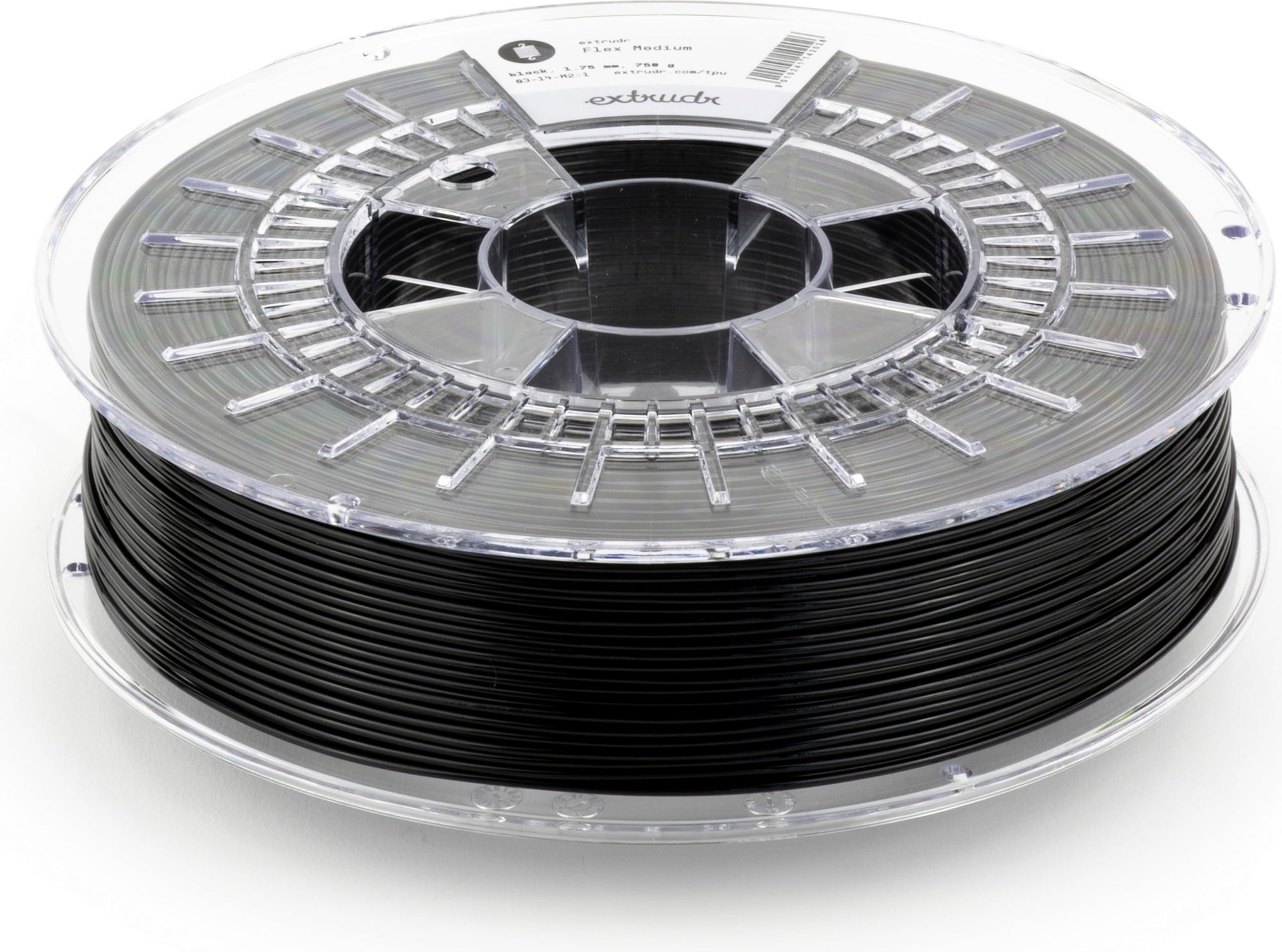 TPU medium Schwarz, 1,75 mm (750 g)