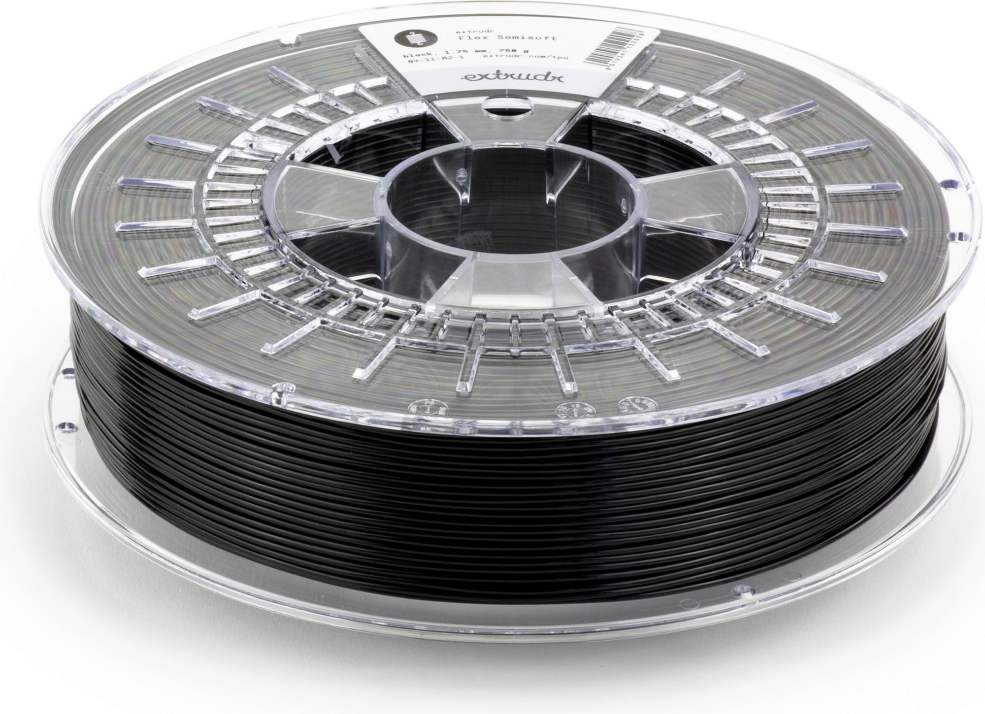 Extrudr TPU semi-soft Schwarz