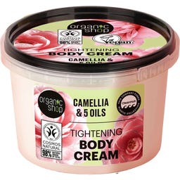 Organic Shop Tightening Body Cream Camelia & 5 Oils - 250 ml