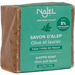 Najel Aleppo Seife 5% Lbö. - 190 g