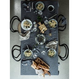 Lovely Linen Tischdecke MISTY 145x380 - Misty Dawn