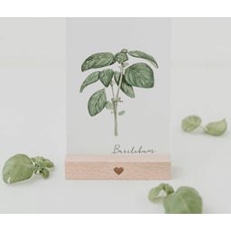 Eulenschnitt Postkartenständer 