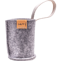 Carry Flaschenhülle - Sleeve 0,4 Liter - grau