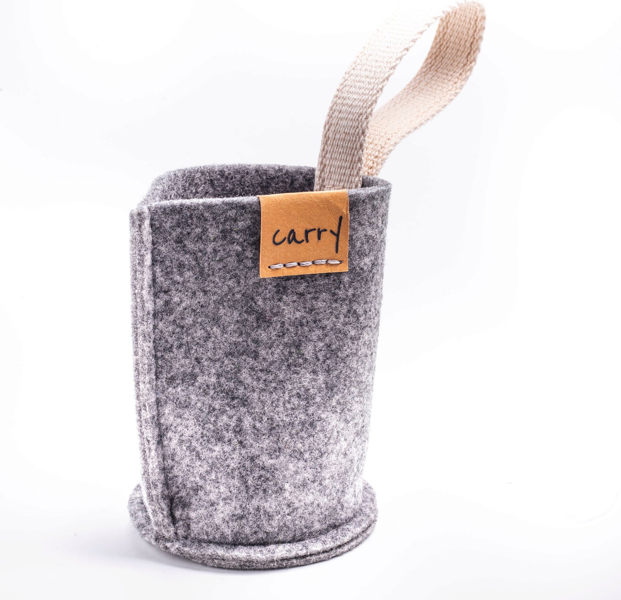 Carry Flaschenhülle - Sleeve 0,4 Liter - grau