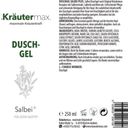 Kräutermax Duschgel Salbei+ - 250 ml