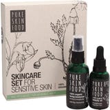 PURE SKIN FOOD Organic Skincare Set For Sensitive Skin
