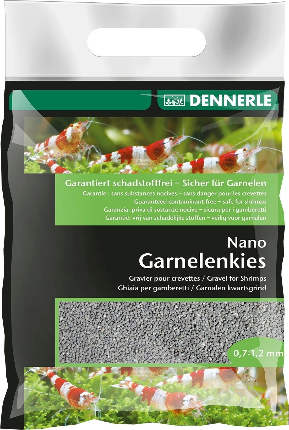 Nano Garnelenkies Arkansas Grau, 2 kg