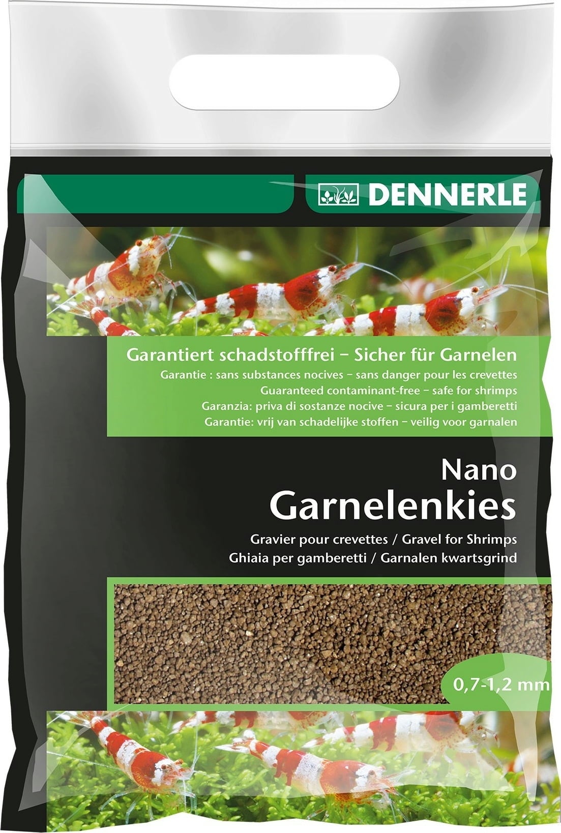 Dennerle Nano Garnelenkies Borneo Braun - 2 kg