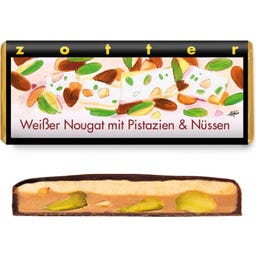Zotter Schokolade Bio Franz&ouml;sischer wei&szlig;er Nougat