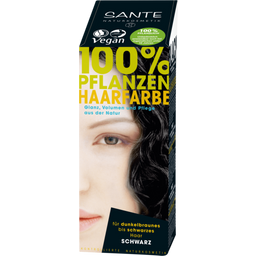 SANTE Naturkosmetik Pflanzen-Haarfarbe Schwarz - 100 g