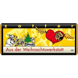 Zotter Schokolade Bio Aus der Weihnachtswerkstatt - 70 g