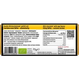 Zotter Schokolade Bio Eierlikör - 70 g