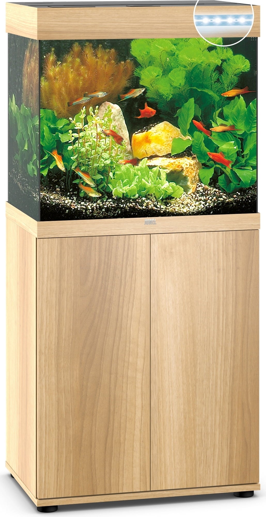 Lido 120 LED Kombination, helles Holz
