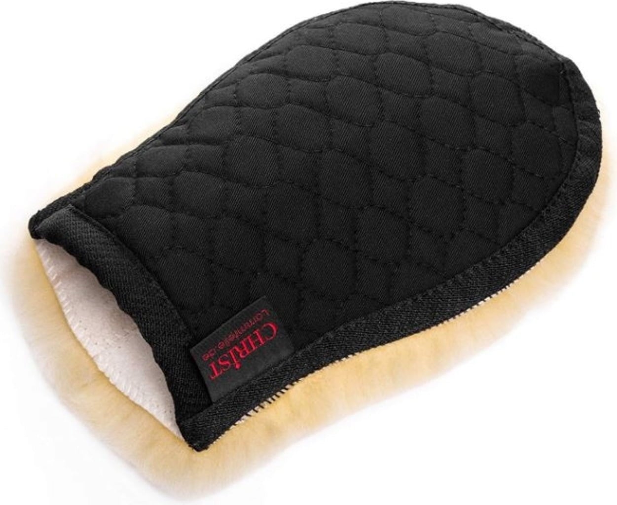 Putzhandschuh Universal, schwarz/natur
