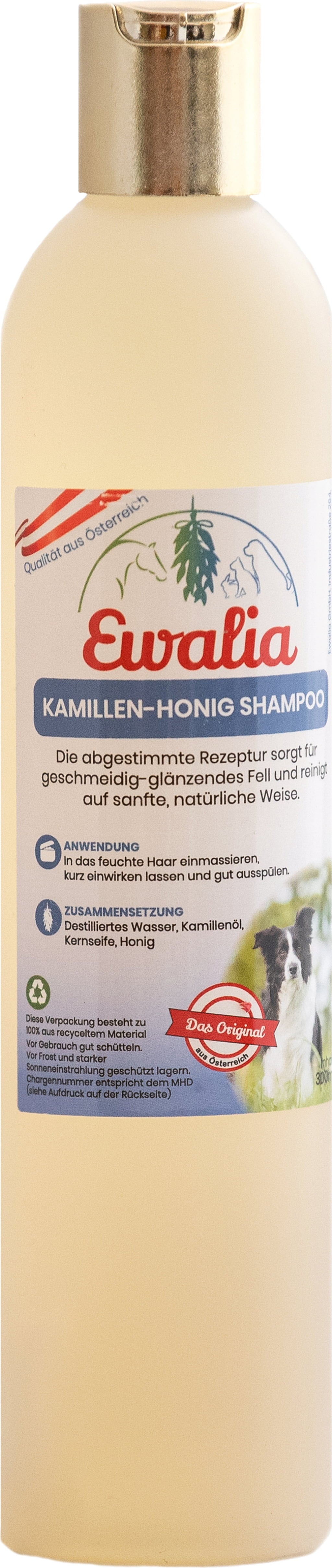 Ewalia Kamillen-Honig Shampoo für Haustiere