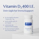 Pure Encapsulations Vitamin D3 400 I.E. - 60 Kapseln