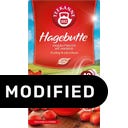 TEEKANNE Hagebutte - 40 Doppelkammerbeutel