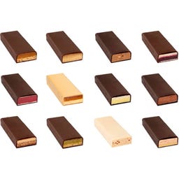 Bio Handgeschöpfte Minis Kollektion - 12 Sorten - 240 g