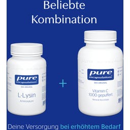 Pure Encapsulations L-Lysin - 90 Kapseln