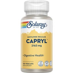 Solaray Sustained Release CAPRYL (Caprylsäure) - 100 Kapseln