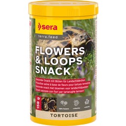 Sera Tortoise Flowers & Loops Snack