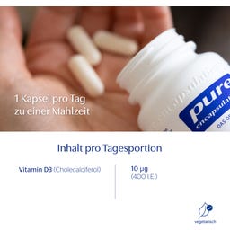Pure Encapsulations Vitamin D3 400 I.E. - 60 Kapseln