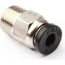 BondTech Metal Threaded Push-fit Conector - 4 mm