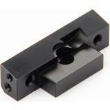 LGX Black Anodized Aluminum Air Cooled Cold Block