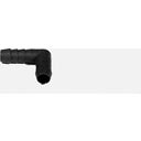 Winkelstück für Aquariumschlauch, 9/12mm