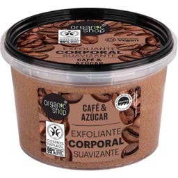 Organic Shop Softening Body Scrub Coffee & Sugar