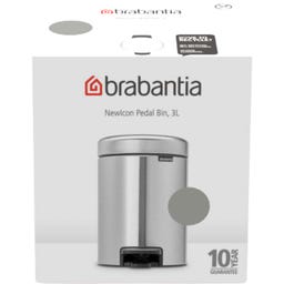 Treteimer Newicon 3 L mit Kunststoffeinsatz