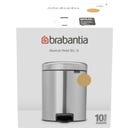 Treteimer Newicon 5 L mit Kunststoffeinsatz
