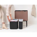 Bo Touch Bin 11 + 23 Liter mit 2 Kunststoffeinsätzen