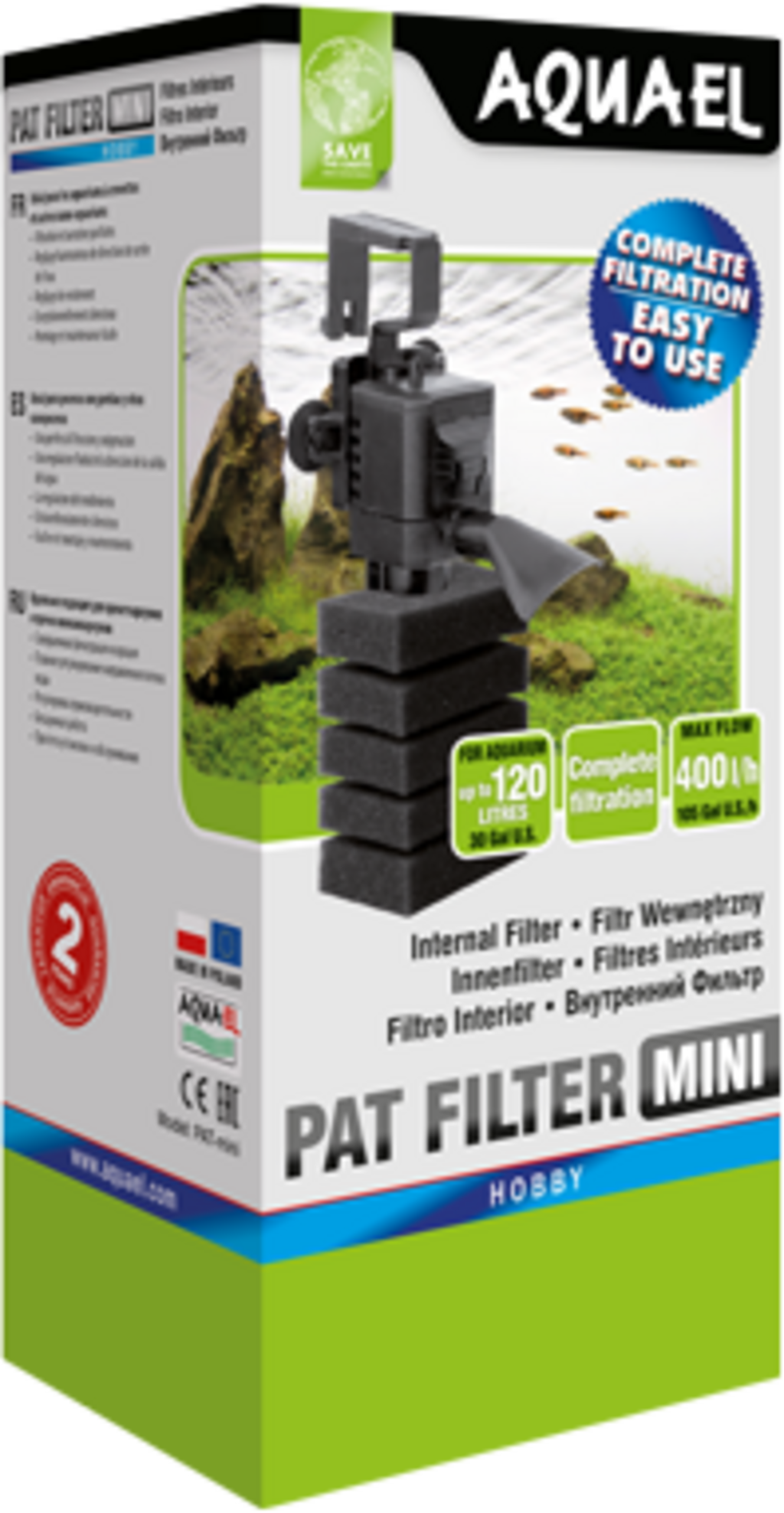 AQUAEL Innenfilter PAT MINI