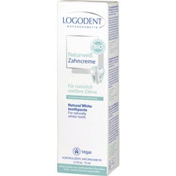 LOGONA Naturweiß Pfefferminz-Zahncreme
