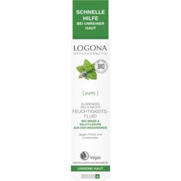 LOGONA purify Mattierendes Feuchtigkeitsfluid