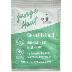 Junge Haut Gesichtsfluid
