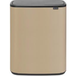 Bo Touch Bin 2 x 30 L mit 2 Kunststoffeinsätzen