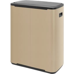 Bo Touch Bin 2 x 30 L mit 2 Kunststoffeinsätzen