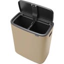 Bo Touch Bin 2 x 30 L mit 2 Kunststoffeinsätzen